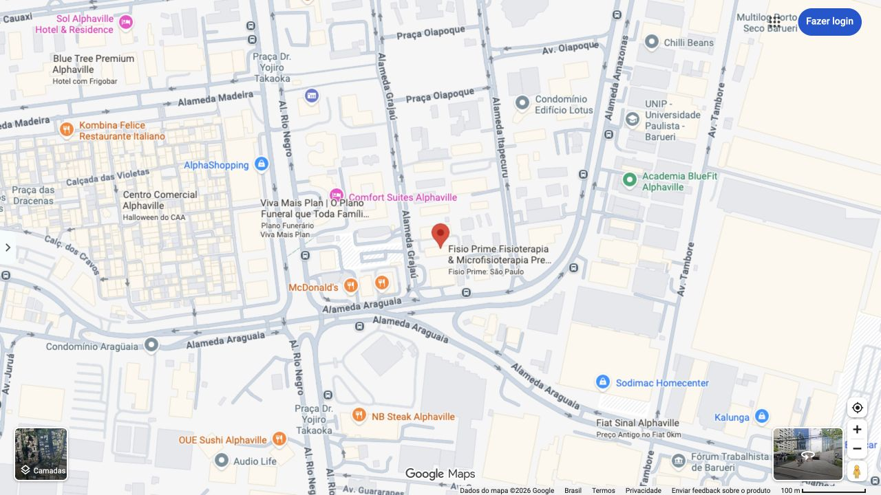 Google Maps — Alphaville — Barueri/SP