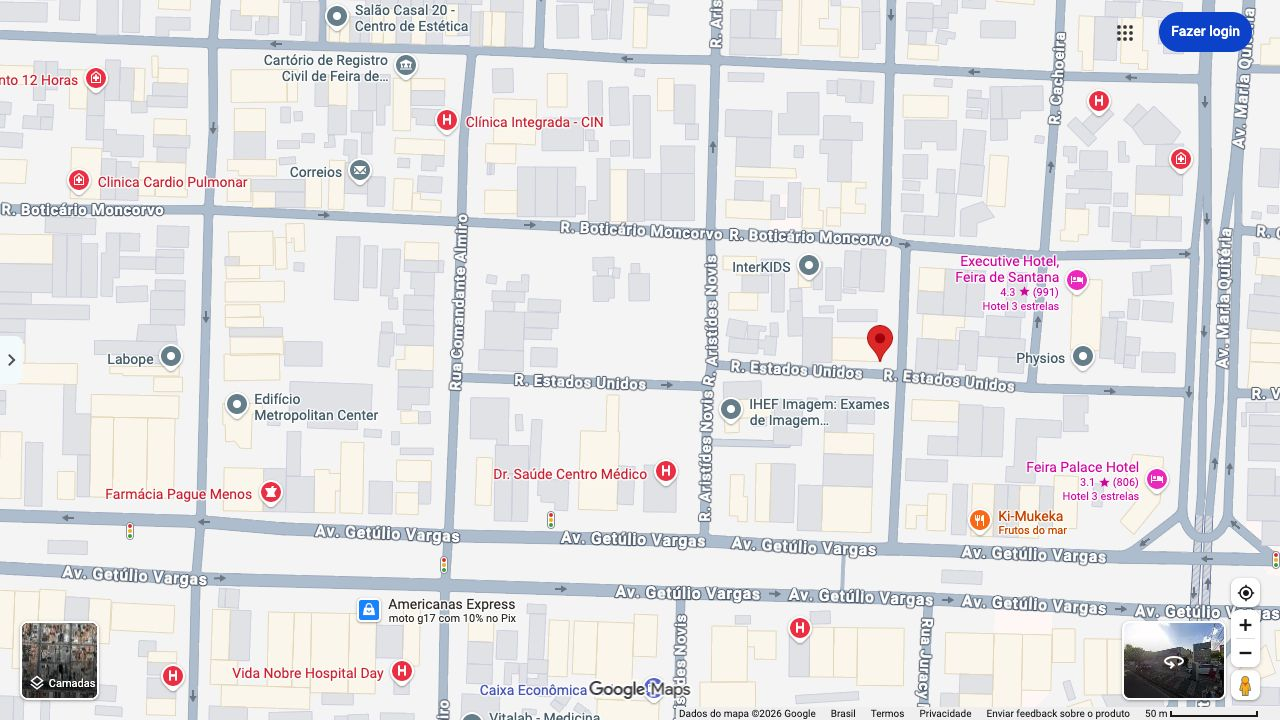 Google Maps — Feira de Santana/BA